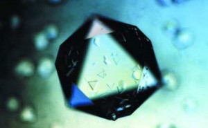 NASA Protein Crystal Growth (PCG).  High quality crystals grown in microgravity to determine 3 D structure